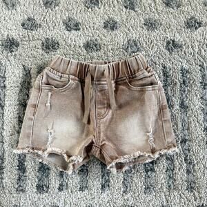 Little Bipsy distressed shorts
